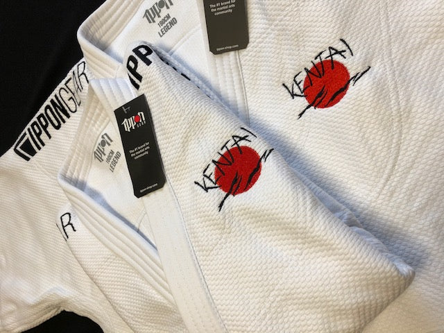 Personalized embroidery for your Judo and BJJ uniforms at ippongear.com.au